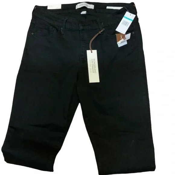 Vintage America Jeans Vintage America Black Womens Petite